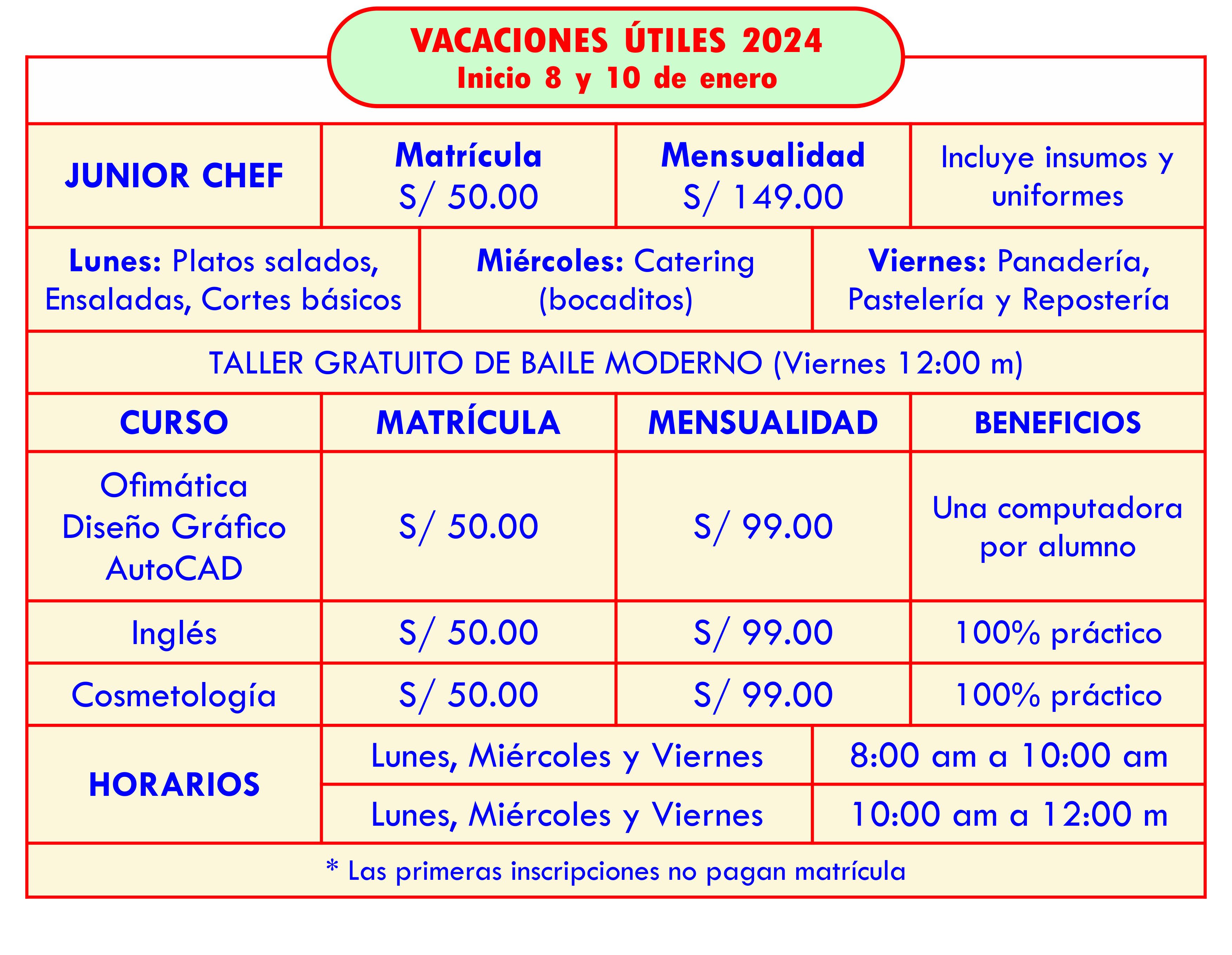 Vacaciones